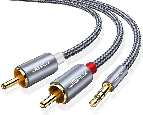 Verilux RCA Audio Video Cable 3.5 m RCA to 3.5mm Cable, 6.6ft/2M Aux to RCA Headphone Male to Male Jack Adapter
