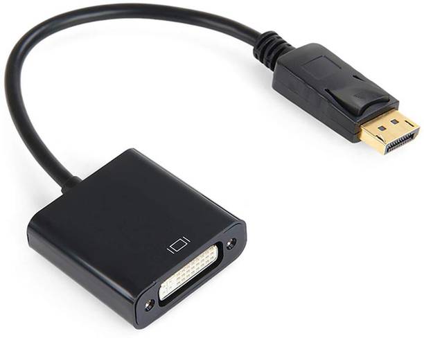 Paruht  TV-out Cable DisplayPort(DP) Male to DVI Female Cable Adapter for PC, DP to DVI Connector