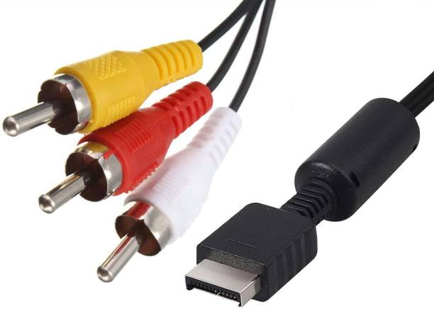 gamenophobia  TV-out Cable Audio Video, Gaming Console for PS3 and PS2