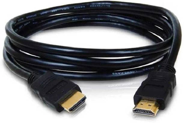 RANZZER  TV-out Cable High Speed HDMI Cable (Gold-Plated, A Male to A Male)