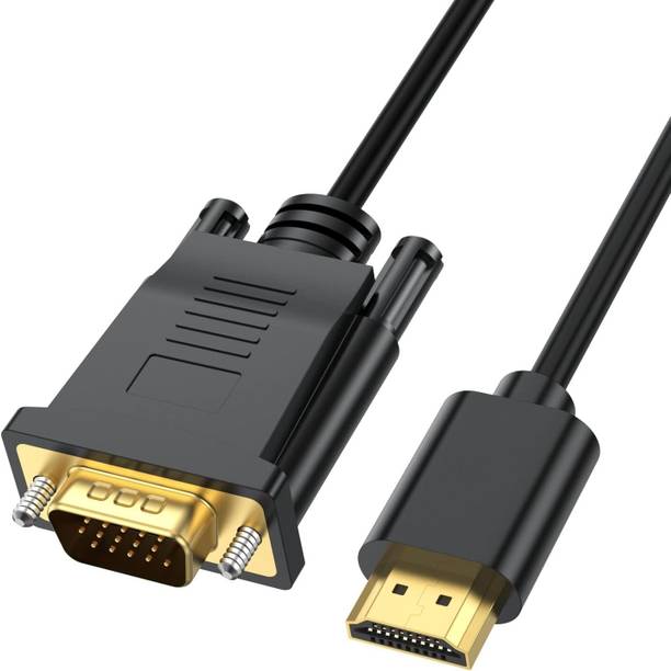 NEXZIA  TV-out Cable HDMI to VGA Cable Adapter, Gold-Plated, 6 Feet Male to MaleCord for Computer,