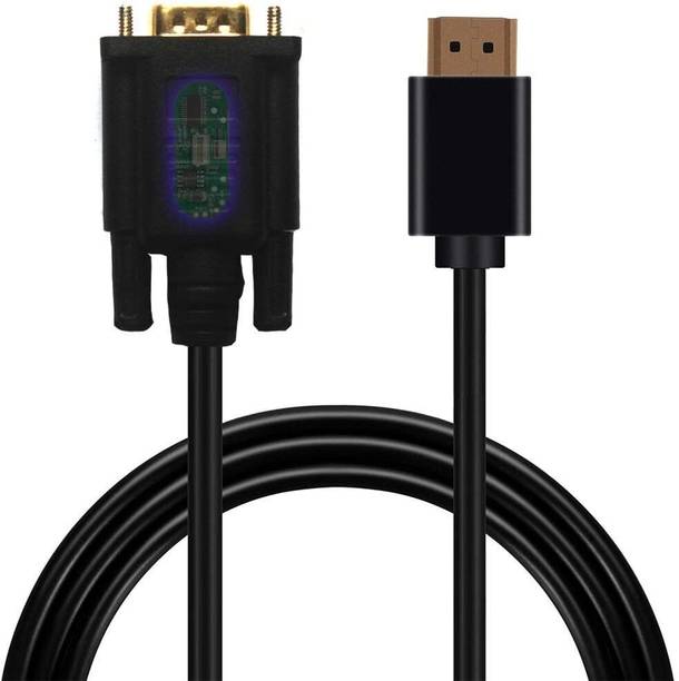 RyzCare  TV-out Cable HDMI Male to VGA Male D-SUB 15 Pin M/M Adapter Converter Cable