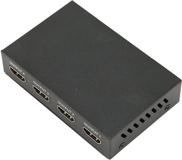 OG X NEXSA HDMI Splitter 1 in 4 Out 4-Port HDMI Video Signal Splitter Gaming Adapter