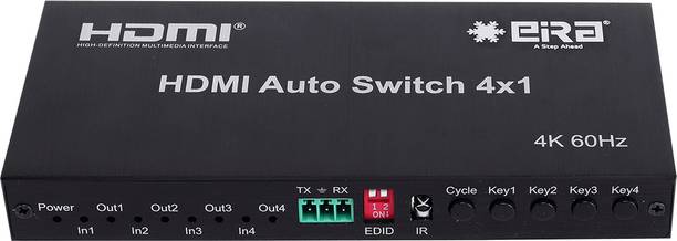 eiRa  TV-out Cable HDMI Auto Switch 4x1 (4K60Hz) ER2884SW