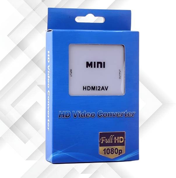 SDMINITEK  TV-out Cable MINI HDMI2AV Converter For Tv With resolution 1080p HD Video Converter .