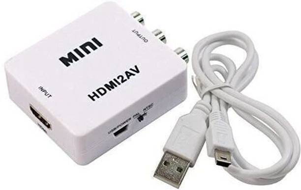 TrustEdge  TV-out Cable MINI HDMI2AV UP Scaler 1080P HD Video