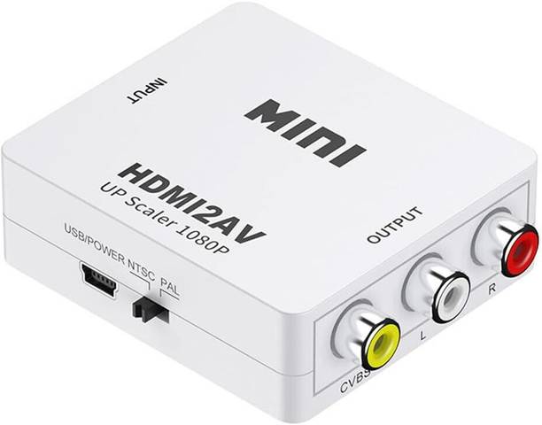 Sancy  TV-out Cable Mini HDMI to AV Upscaler – 1080P HD Video Converter