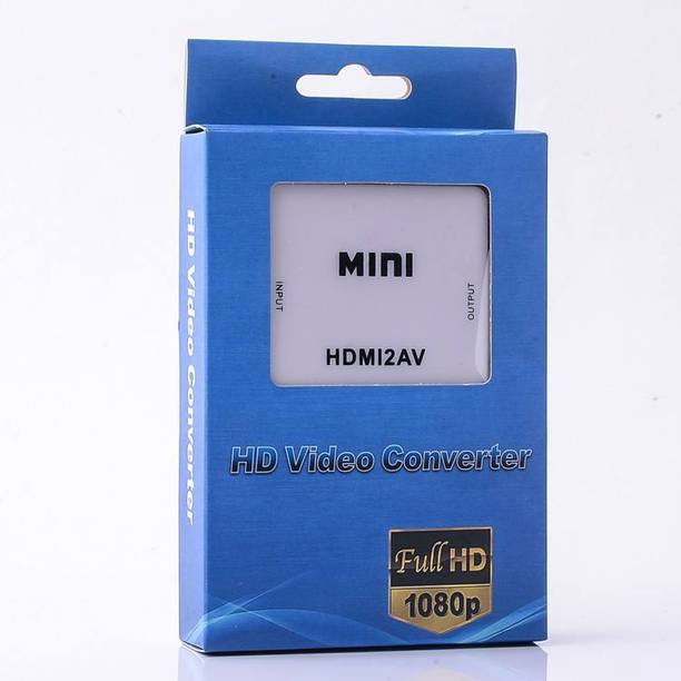 SDMINITEK  TV-out Cable HDMI to AV Converter | HDMI2AV 1080P Adapter | HDMI to RCA Video Audio Converter
