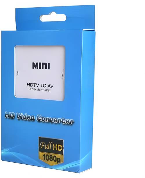 SDMINITEK  TV-out Cable HDMI to RCA AV Converter 1080p | HDMI2AV Adapter for CRT TV