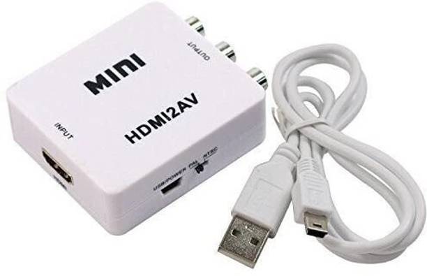 TrustEdge  TV-out Cable MINI HDMI2AV UP Scaler 1080P HD Video