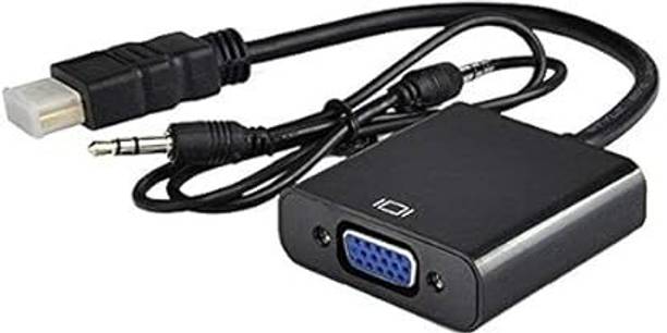 ALRITO  TV-out Cable HDMI Male to VGA Female Video Converter Adapter Cable with sound Aux Cable