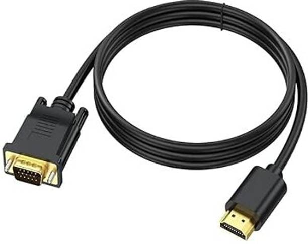 RyzCare  TV-out Cable Gold-Plated, 6 Feet Male to MaleCord for Computer, Desktop