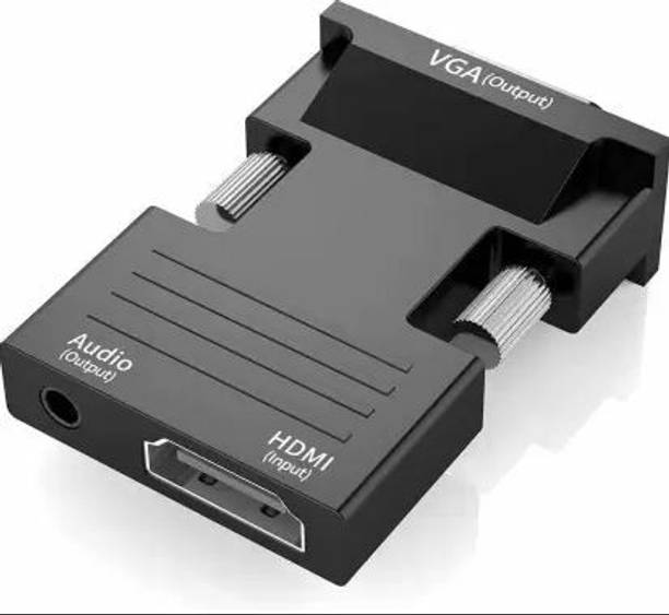 RyzCare  TV-out Cable HDMI to VGA Adapter HDMI Female to VGA Male Converter with Audio, support 1080P