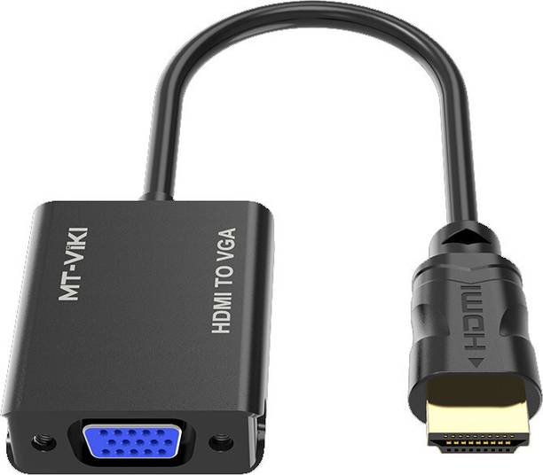 TERABYTE TV-out Cable HDMI to VGA Adapter Converter for Xbox, Projector, Computer, Laptop, TV etc