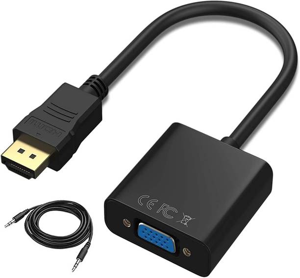 NeroEdge  TV-out Cable HDMI to VGA Adapter 1080P HDTV Converter Male to Female with Audio Cable