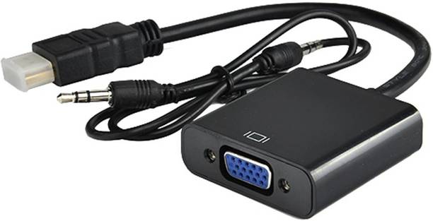 TERABYTE  TV-out Cable HDMI to VGA Connector with Audio Cable