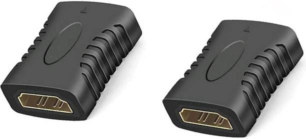 SVDK  TV-out Cable HDMI Extender Female to Female Coupler for HDTV,Laptop,PC,Projector- (Pack of 2)