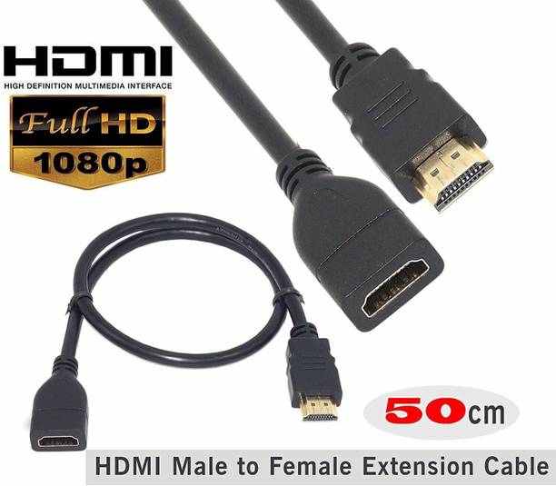 Akwor  TV-out Cable HDMI Male to Female Extension Cable Support 4K 3D Resolution HDMI Extender