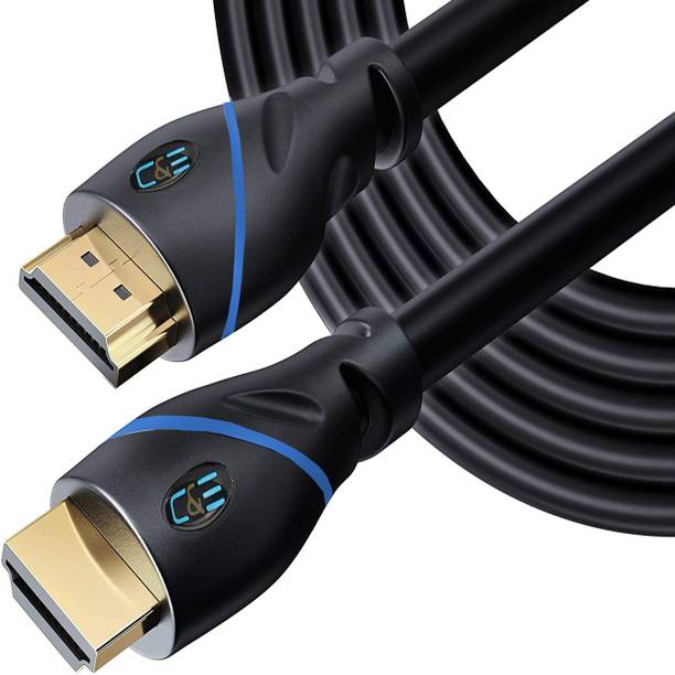 C & E  TV-out Cable 3 ft Male to female -HDMI cable – 4K HDMI cord (HDMI to HDMI cable @60Hz High Speed with Ethernet