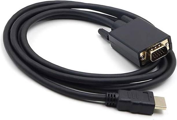 Sancy  TV-out Cable HDMI Male to VGA Male Adapter Cable HD Video Converter
