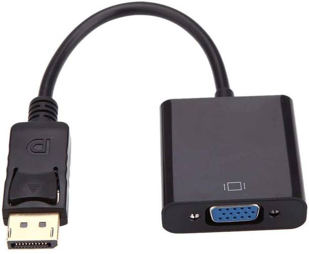 CVG  TV-out Cable DP to VGA Adapter | Plug & Play 1080p