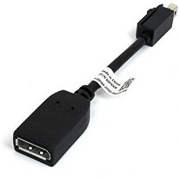 Carecase  TV-out Cable Mini DisplayPort Male to Display Port Female Adapter DP/N 00FKKK For Laptop
