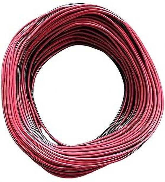 StrawHat TV-out Cable Flexible 2 Core PVC Insulated Copper Speaker Wire Use