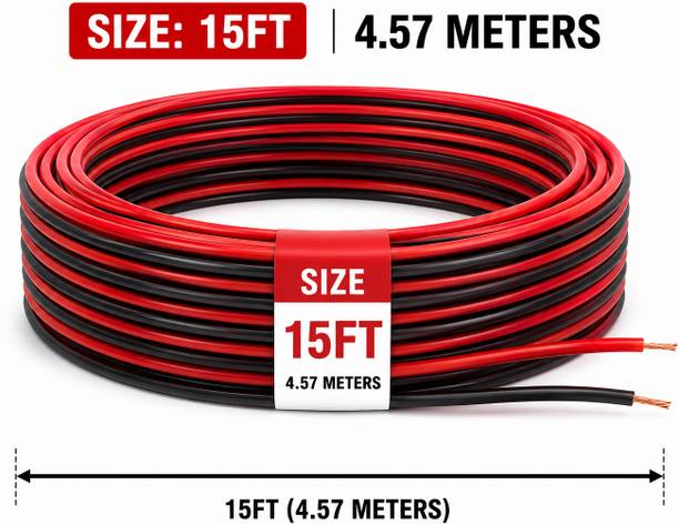 XENOAHS  TV-out Cable SPEAKER WIRE R/B15FT