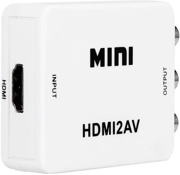 TrustEdge  TV-out Cable HDMI to AV, 1080P HDMI to 3RCA HDMI2AV AV Converter
