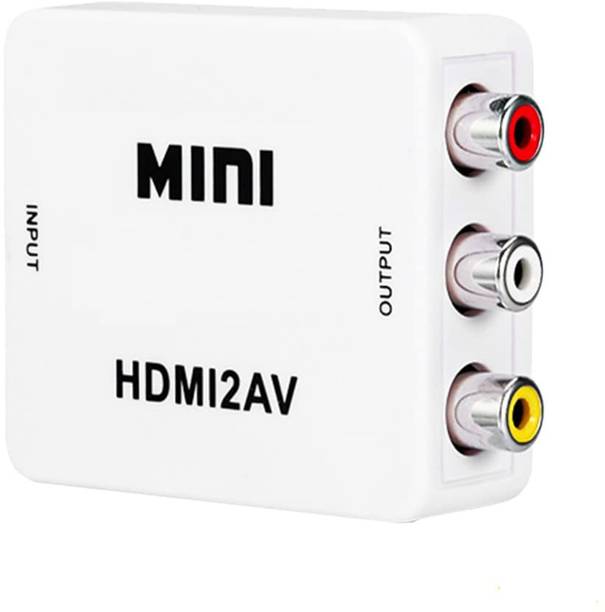 TrustEdge  TV-out Cable HDMI to AV 1080P - HDMI to 3RCA HDMI2AV AV Converter