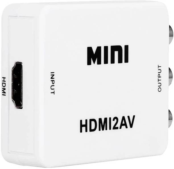 TrustEdge  TV-out Cable HDMI to AV, 1080P HDMI to 3RCA HDMI2AV AV Converter