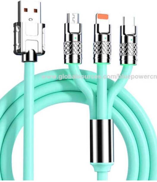 NitaiTech  TV-out Cable 3 IN 1 GREEN CABLE