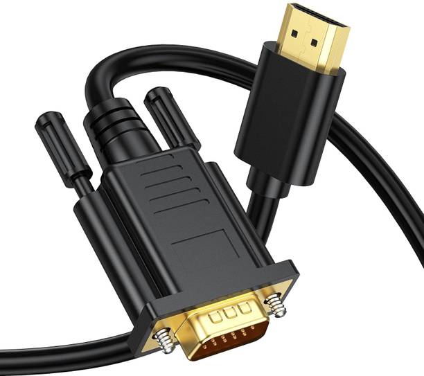 VOOCME  TV-out Cable HDMI to VGA Cable, 6FT HDMI to VGA Adapter (Male to Male) 1080P HD Video