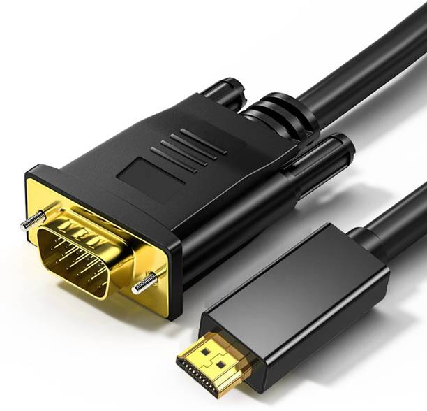 VOOCME  TV-out Cable HDMI to VGA Cable, 6FT HDMI to VGA Adapter (Male to Male) 1080P HD Video Cord