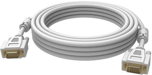 TECHON  TV-out Cable VGA Cable 5m Standard 15 Pin Male to Male Connector