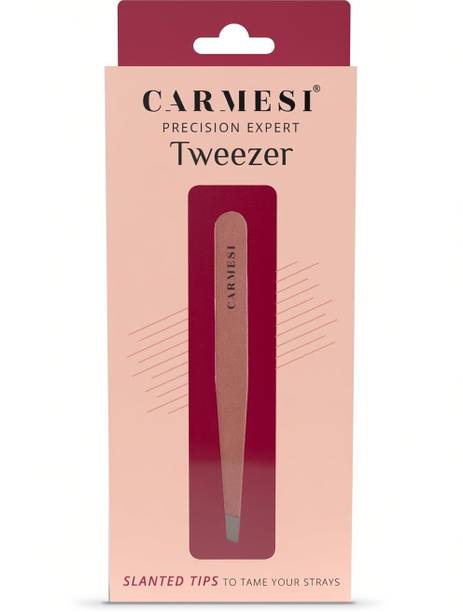 Carmesi Precision Expert Tweezer |Suitable for Eyebrows, Upper Lip, Chin