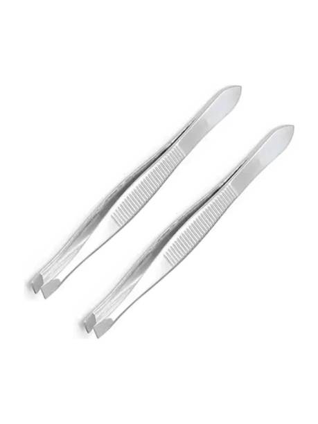 Jeeny Eyebrow Plucker Tweezer Set For Men And Women, Slant Tip, Flat Tip And Pointed Tip Hair Plucker