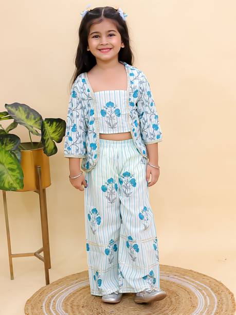 AJ Dezines Girls Party(Festive) Top Pant