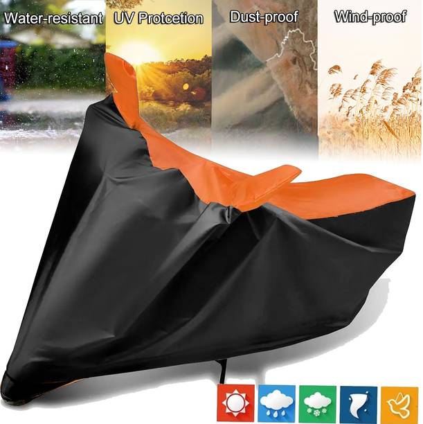 Rhtdm Two Wheeler Cover for Bajaj, Hero, Suzuki, Yamaha, Honda, TVS
