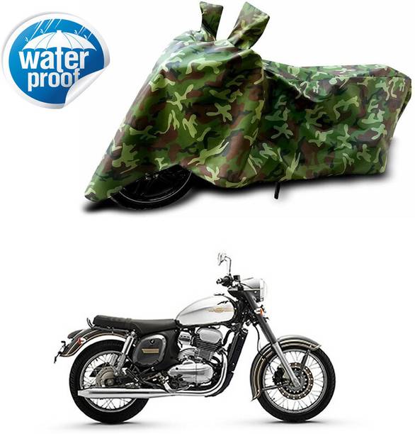 ShopGlobal Waterproof Two Wheeler Cover for JAWA