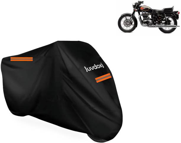 Juvdoxj Waterproof Two Wheeler Cover for Royal Enfield
