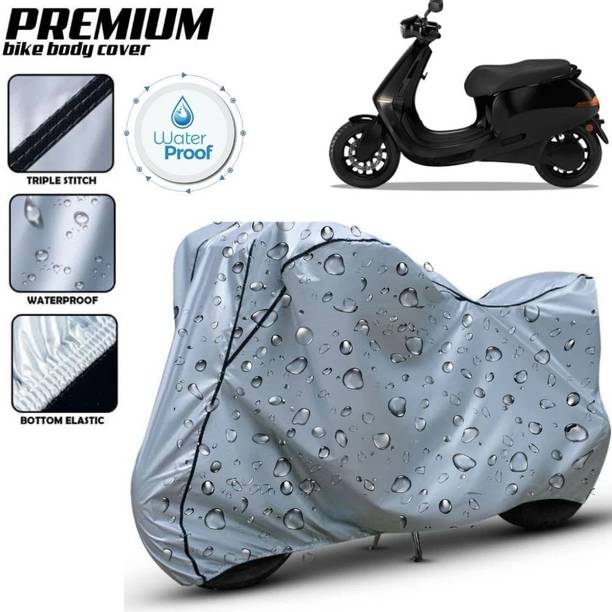 Delphinium Waterproof Two Wheeler Cover for Ola