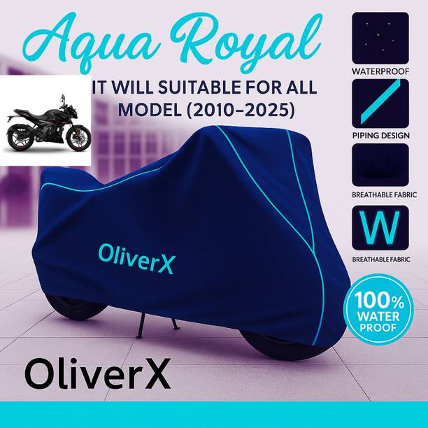OliverX Waterproof Two Wheeler Cover for Bajaj