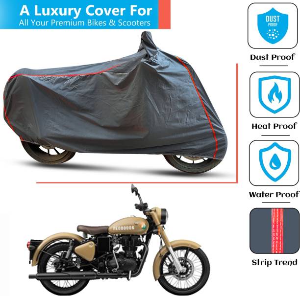 FAMEXON Waterproof Two Wheeler Cover for Royal Enfield