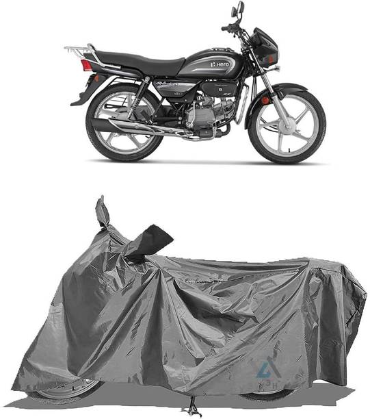 Y3H Waterproof Two Wheeler Cover for Hero (Splendor Plus, Grey)