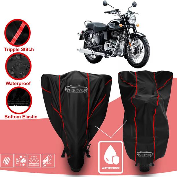 Defendo Waterproof Two Wheeler Cover for Royal Enfield