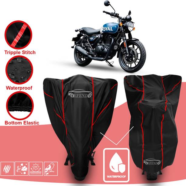 Defendo Waterproof Two Wheeler Cover for Royal Enfield