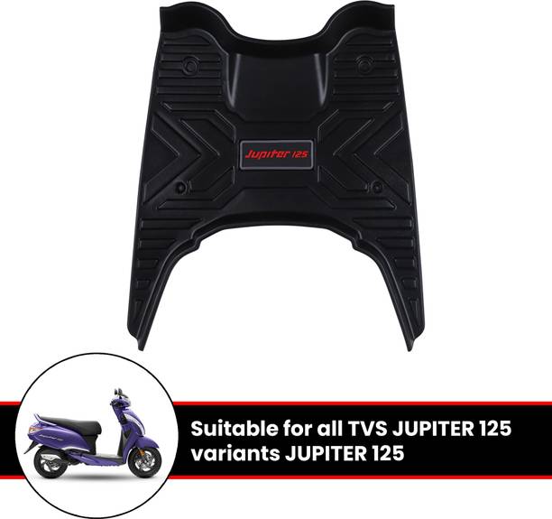 Grandbiker 3D Footmat/Floor mat Compatible for Jupiter 125 TVS Jupiter Two Wheeler Mat