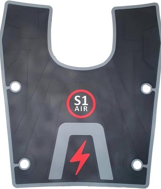 KSHEERI Anti Skid Scooter/Scooty 3D Color Foot Mat Rubber Floor Mat (Black) Ola S1 Air Two Wheeler Mat