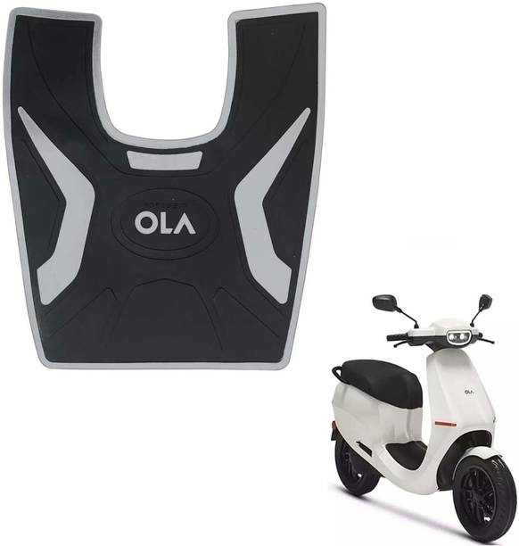 ZYO Rubber Anti Skid Foot Floor Mat For Ola S1 Pro, S1 , S1 X 2Nd Generation Ola Universal For Bike Two Wheeler Mat